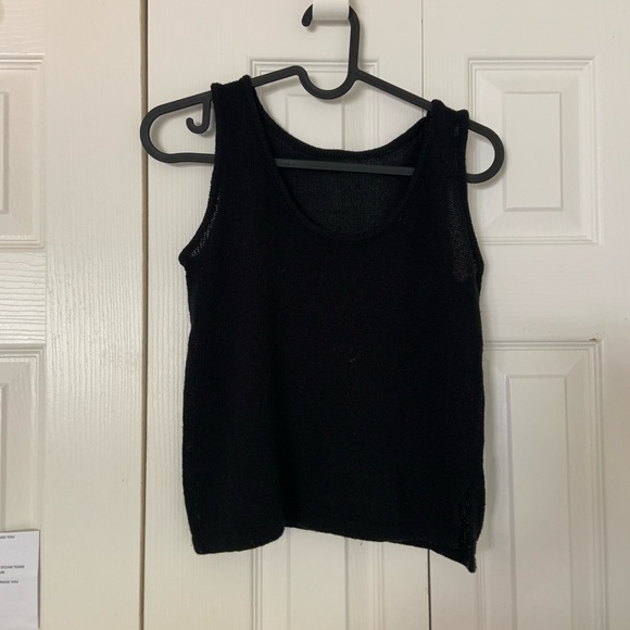 Black knit tank - Picture 1 of 1